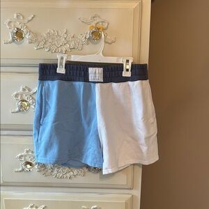 NWT Hollister Two-Tone Blue and White Shorts